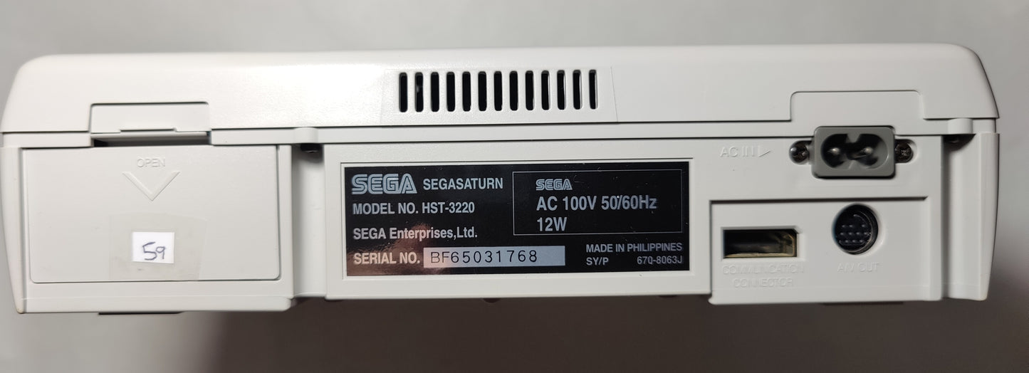 Sega Saturn with Fenrir + 256GB MicroSD White #59