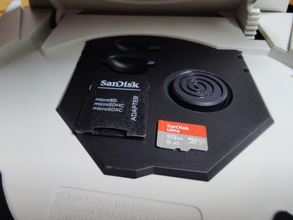 Dreamcast GDEMU + 512GB MicroSD / New Battery Holder/ New Battery #30