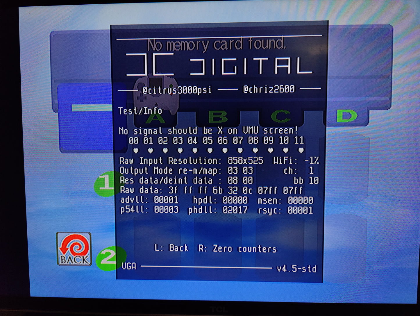 Dreamcast DCHDMI DCDIGITAL GDEMU + 512GB MicroSD / New Battery Holder + Battery #14 (reserved)