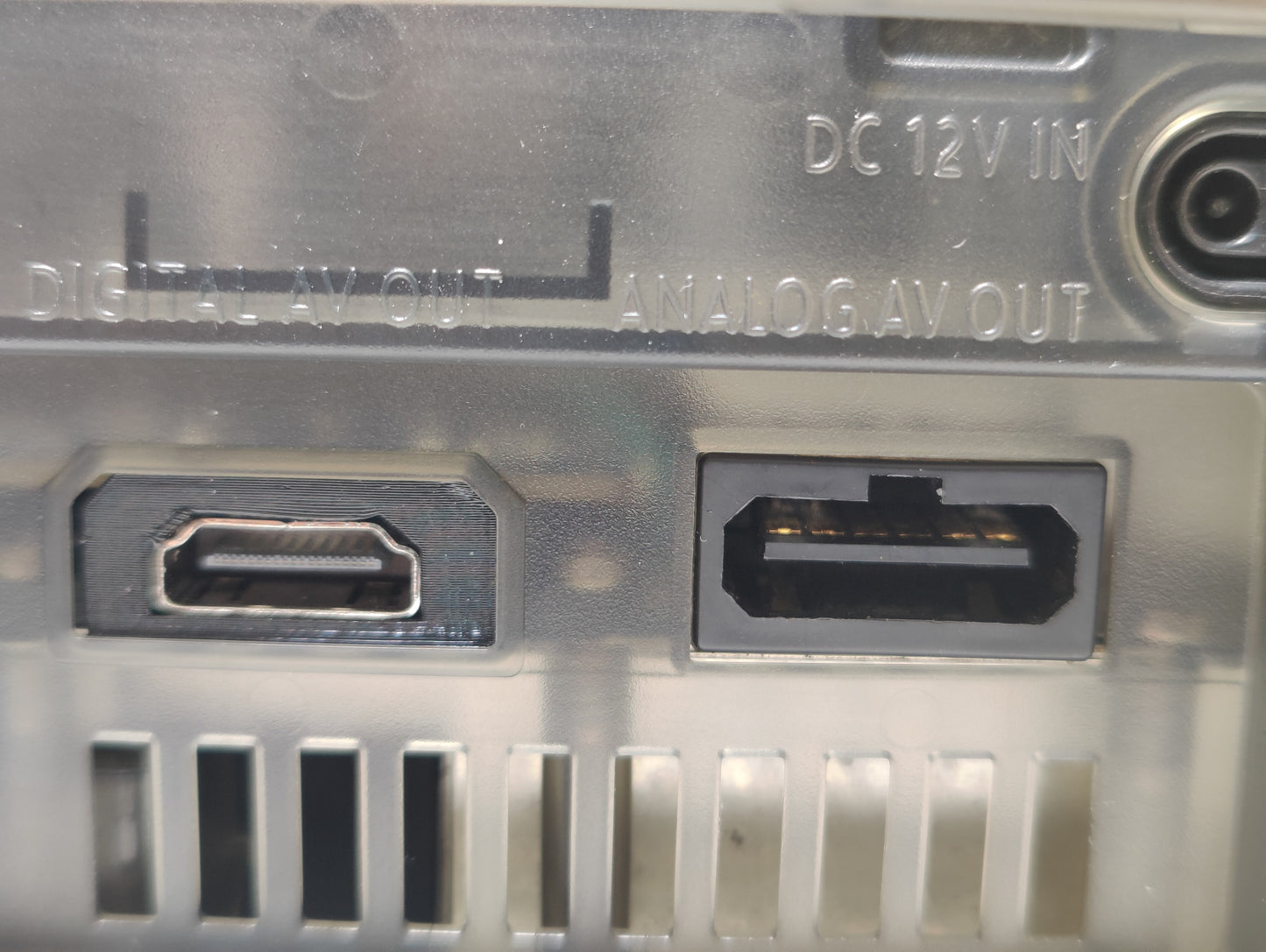 Nintendo GameCube Black Transparent with PICOBOOT + PLUTO-IIx HDMI +128GB MicroSD #119