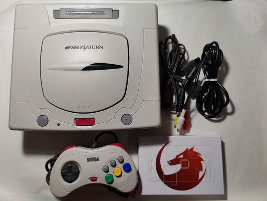 Sega Saturn with Fenrir + 256GB MicroSD White #50