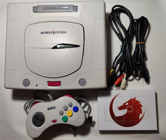 Sega Saturn with Fenrir + 256GB MicroSD White #59