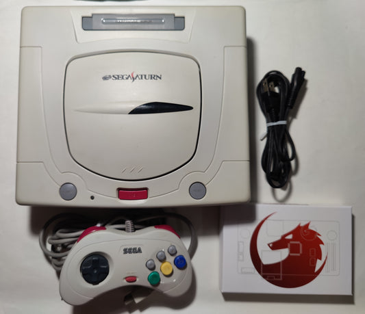 Sega Saturn with Fenrir + 256GB MicroSD White #58